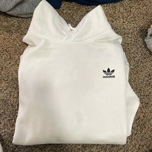White Adidas Hoodie